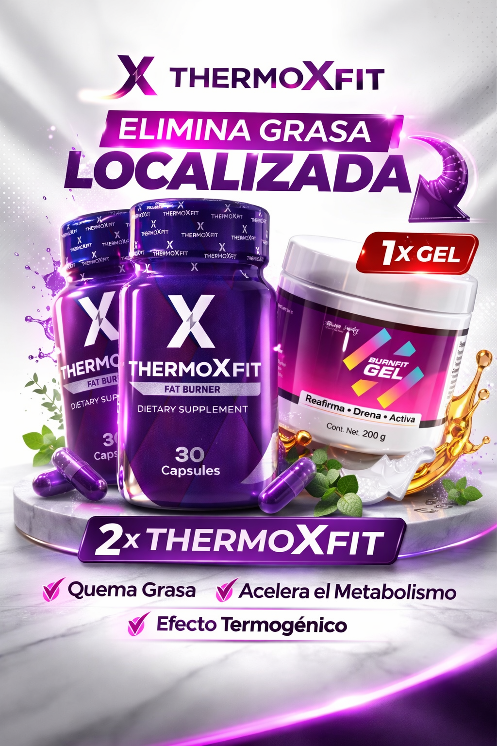 2 Thermoxfit + 1 Reducing Gel